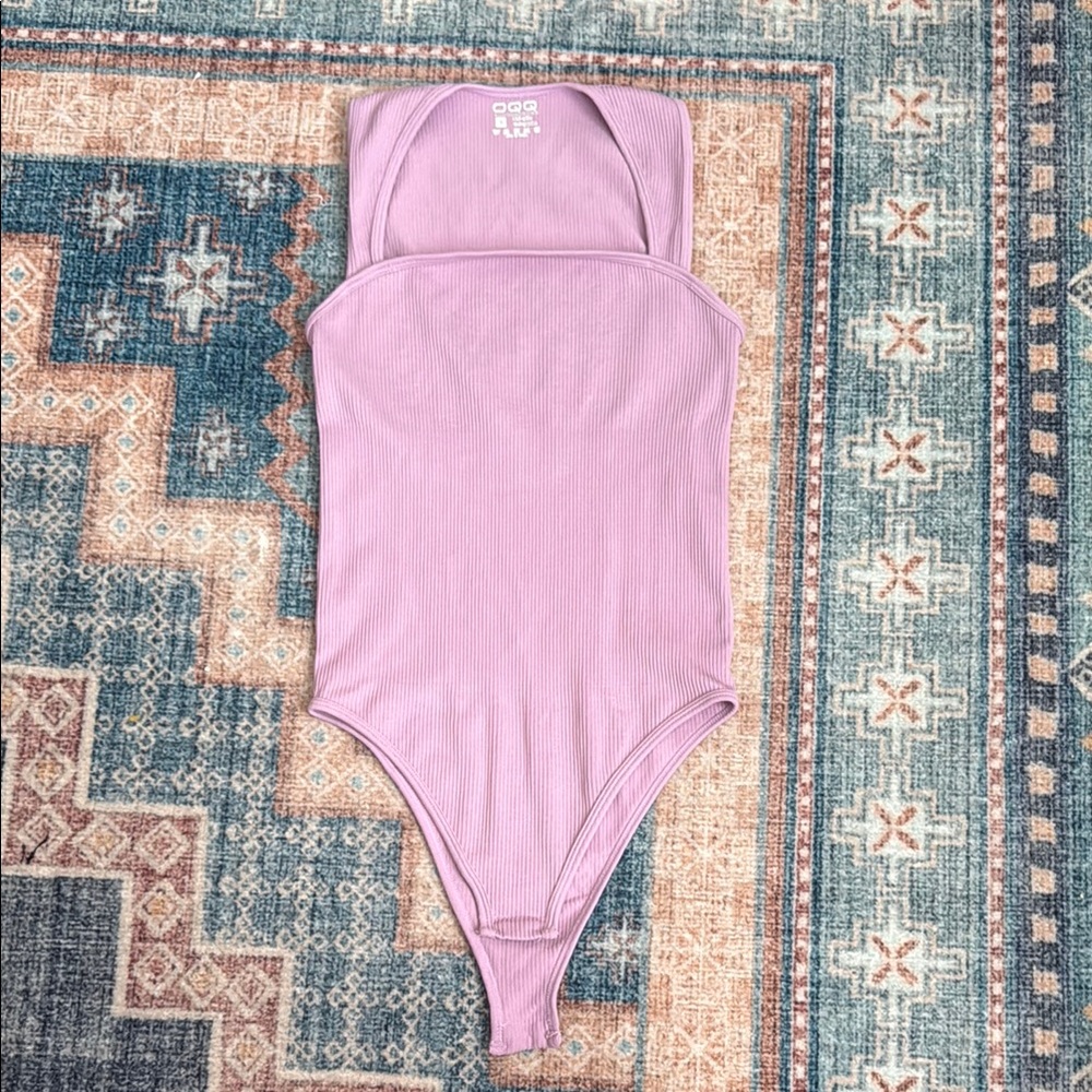 Viral OQQ Lilac Bodysuit